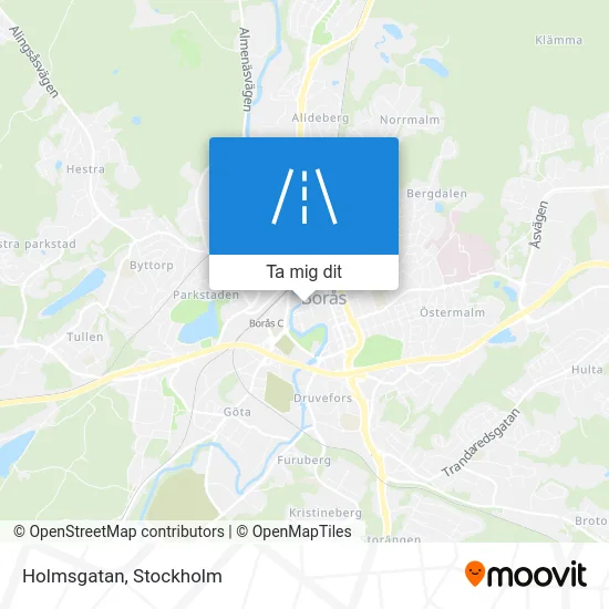 Holmsgatan karta