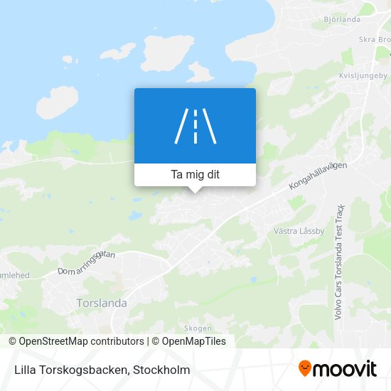 Lilla Torskogsbacken karta
