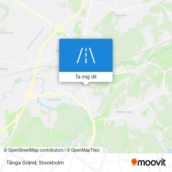 Tånga Gränd karta