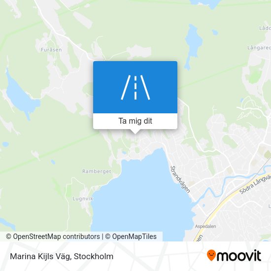 Marina Kijls Väg karta
