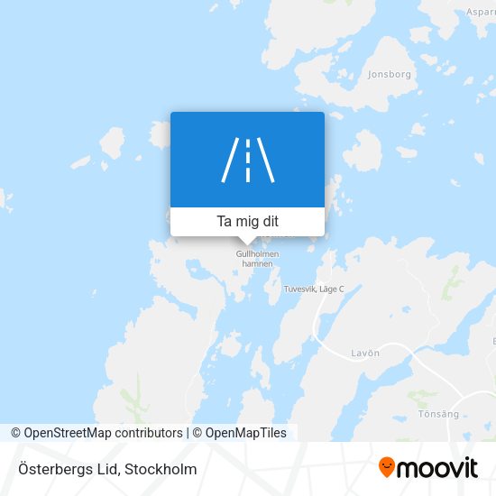 Österbergs Lid karta