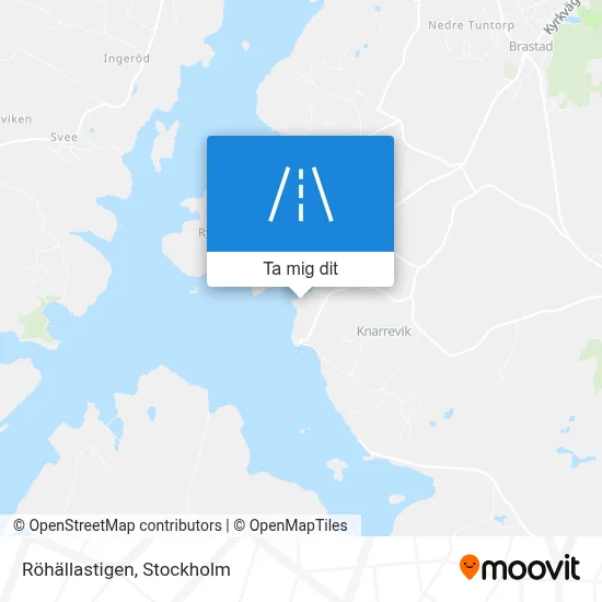 Röhällastigen karta