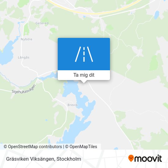Gräsviken Viksängen karta