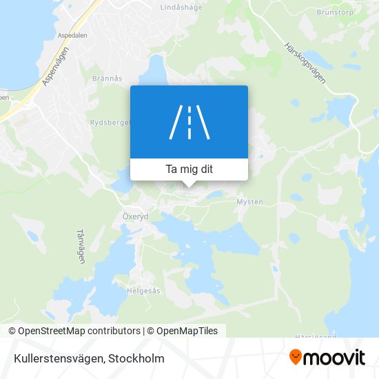 Kullerstensvägen karta