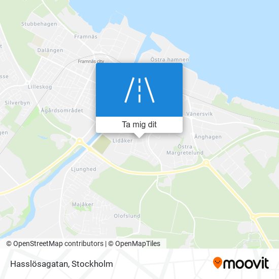 Hasslösagatan karta