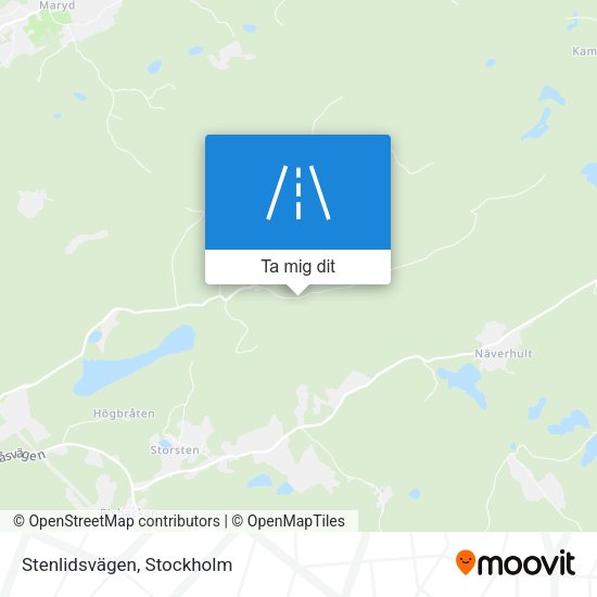 Stenlidsvägen karta