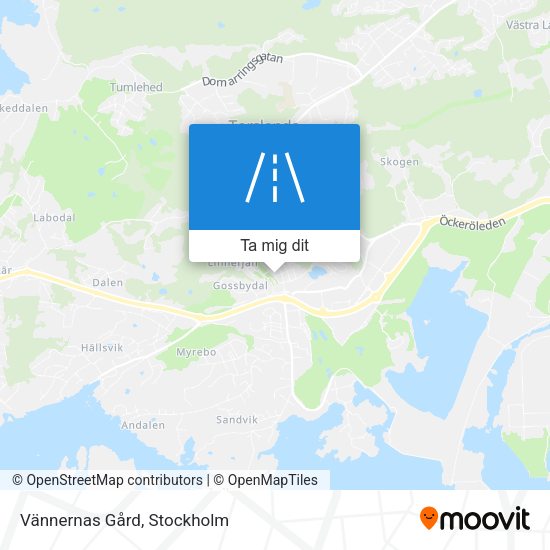 Vännernas Gård karta