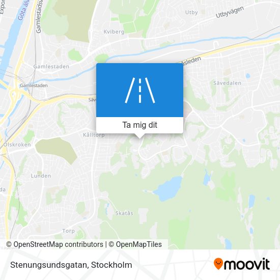 Stenungsundsgatan karta