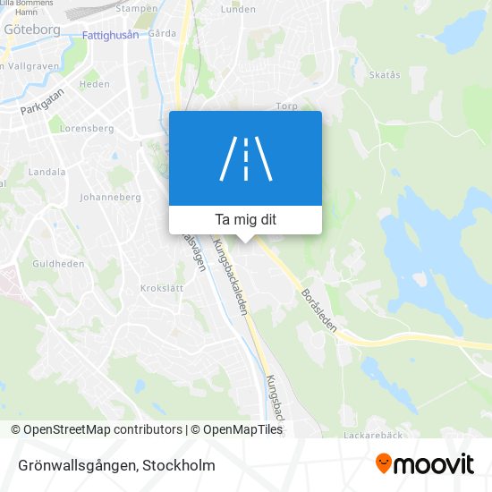 Grönwallsgången karta