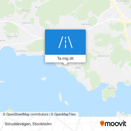 Söruddevägen karta