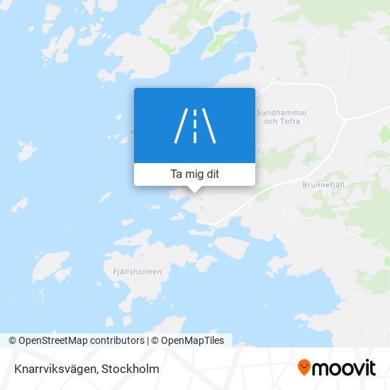Knarrviksvägen karta