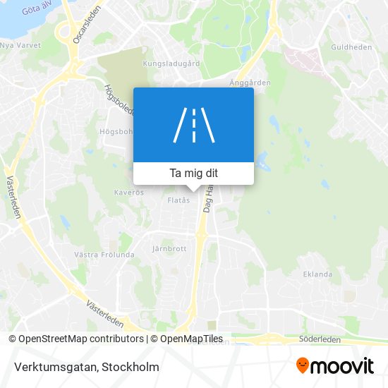 Verktumsgatan karta