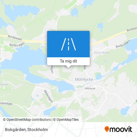 Bokgården karta