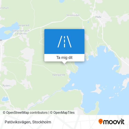 Patöviksvägen karta
