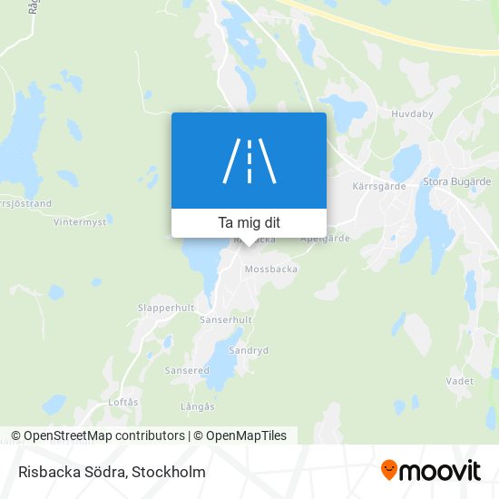 Risbacka Södra karta