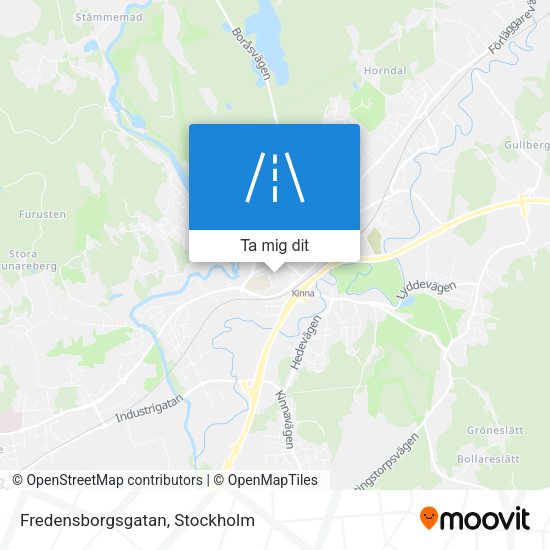 Fredensborgsgatan karta