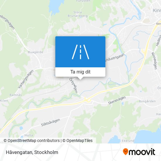 Håvengatan karta