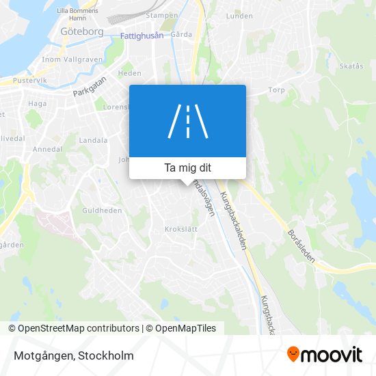 Motgången karta