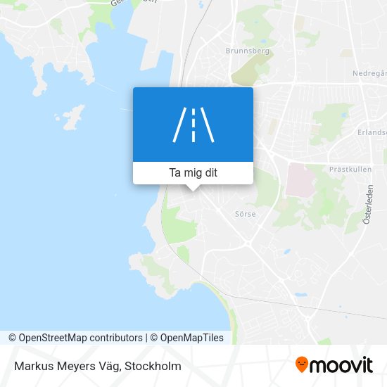Markus Meyers Väg karta