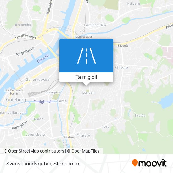 Svensksundsgatan karta