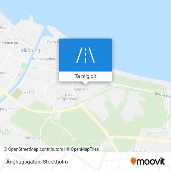 Änghagsgatan karta