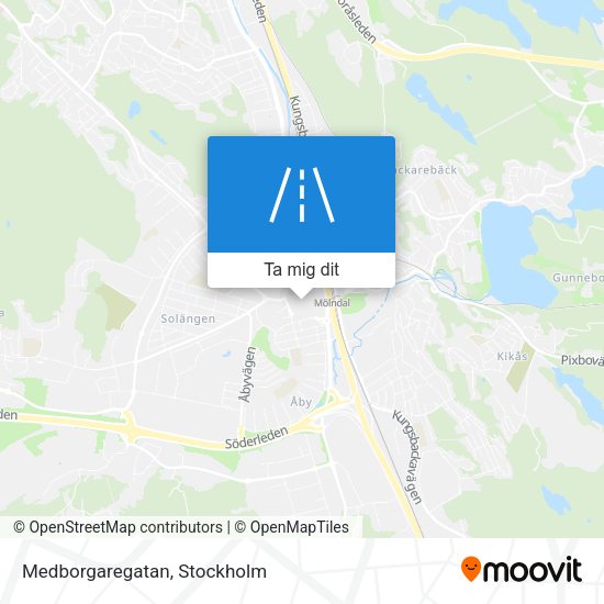 Medborgaregatan karta