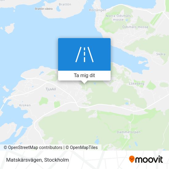 Matskärsvägen karta