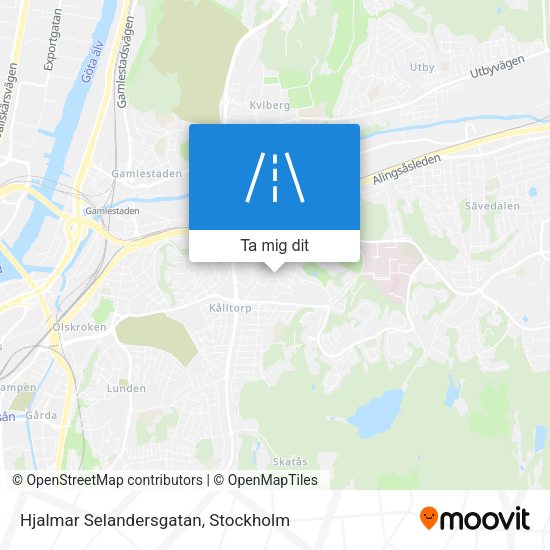 Hjalmar Selandersgatan karta