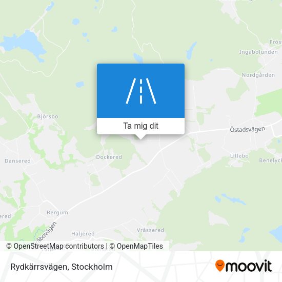 Rydkärrsvägen karta