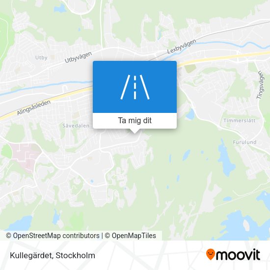 Kullegärdet karta