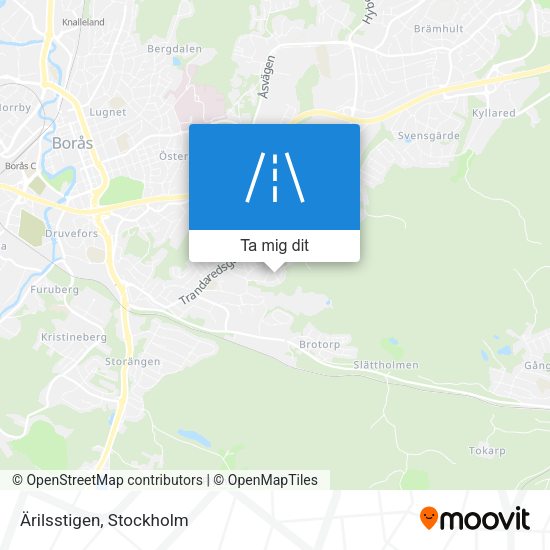 Ärilsstigen karta