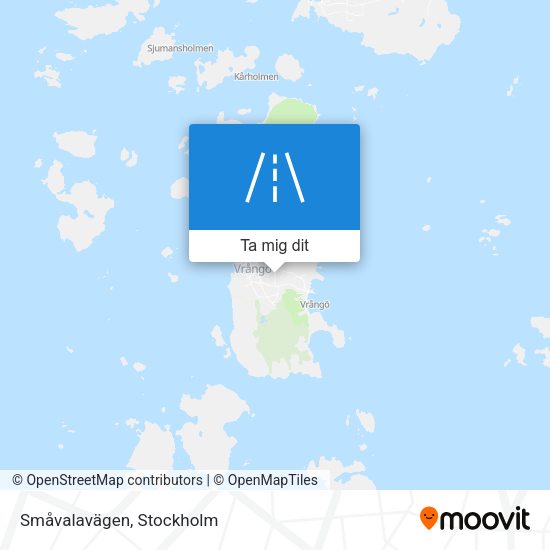 Småvalavägen karta