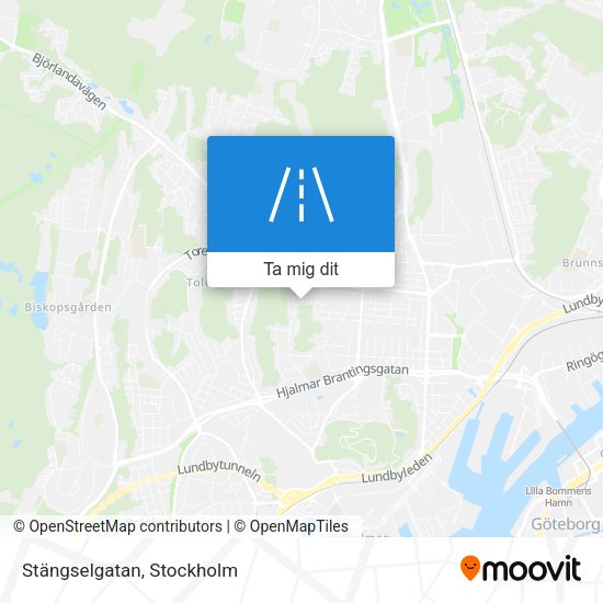 Stängselgatan karta