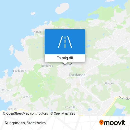 Rungången karta