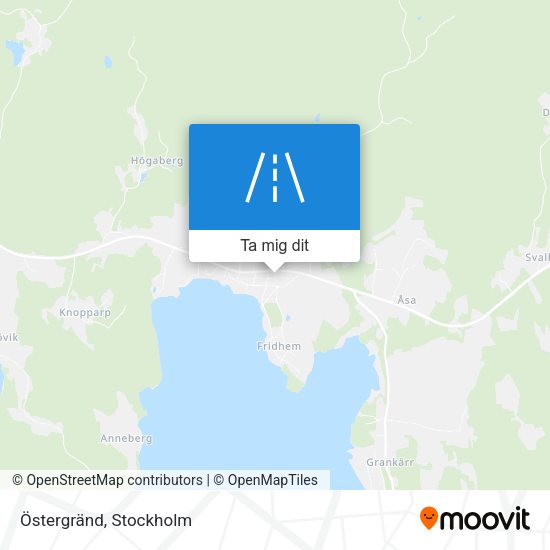 Östergränd karta