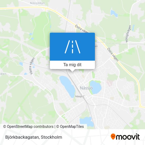 Björkbackagatan karta