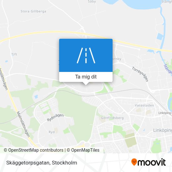 Skäggetorpsgatan karta