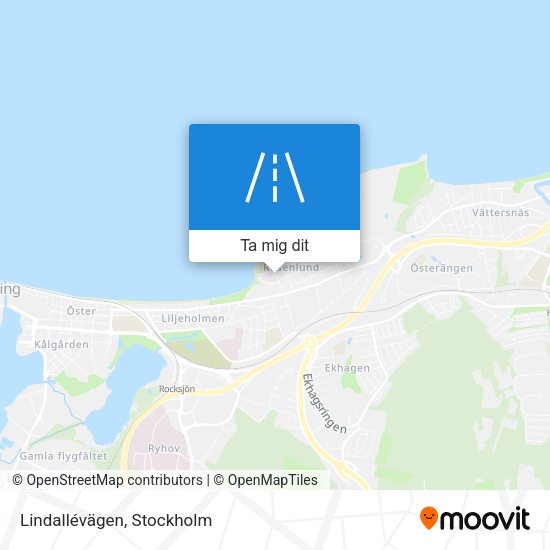 Lindallévägen karta