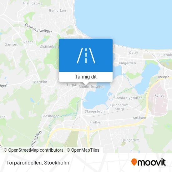 Torparondellen karta