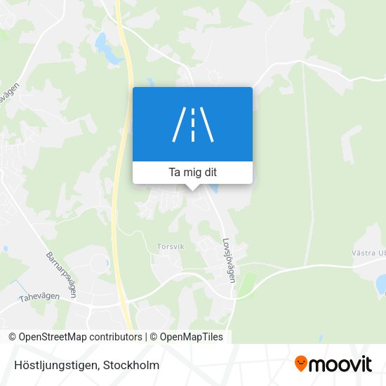 Höstljungstigen karta