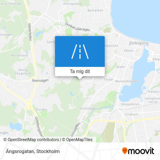 Ängsrogatan karta