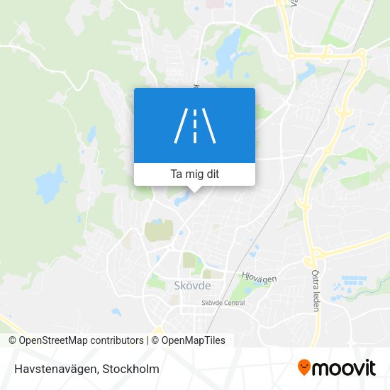 Havstenavägen karta