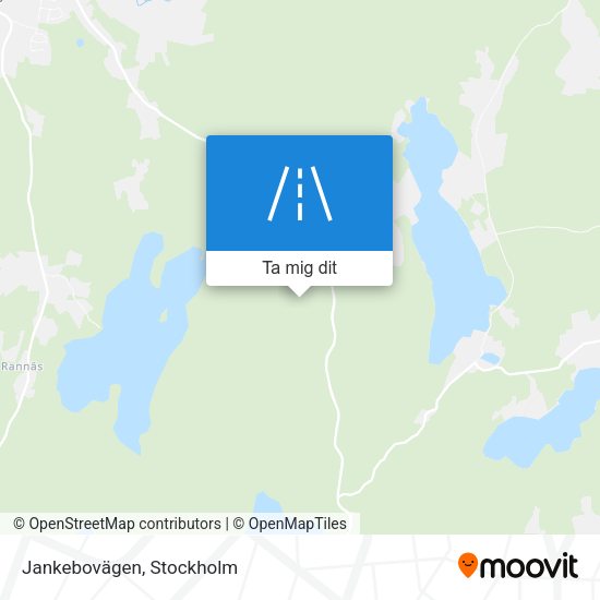 Jankebovägen karta