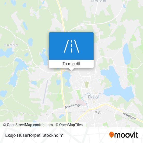 Eksjö Husartorpet karta