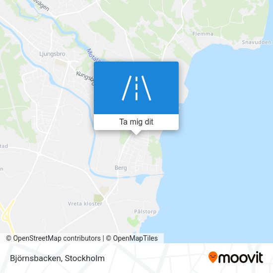 Björnsbacken karta