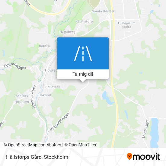 Hällstorps Gård karta