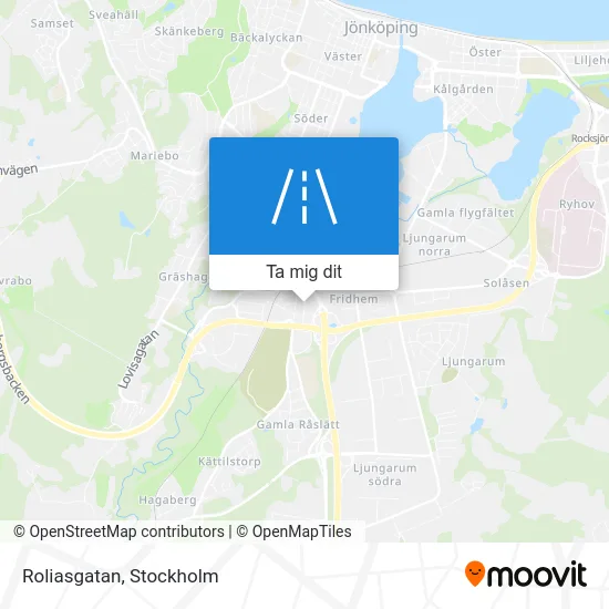 Roliasgatan karta