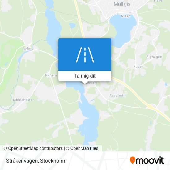Stråkenvägen karta