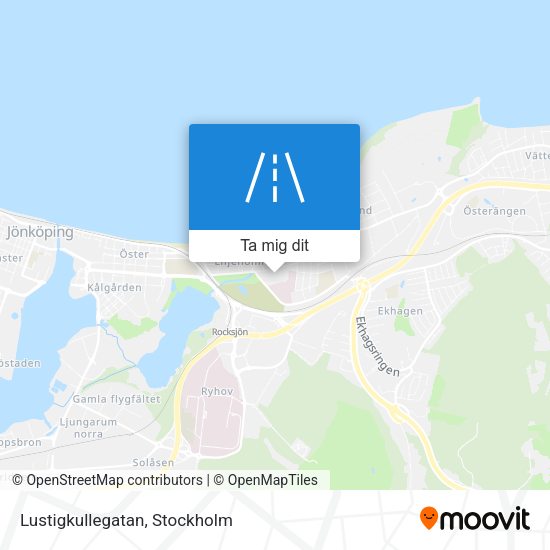 Lustigkullegatan karta