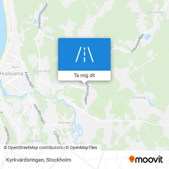 Kyrkvärdsringen karta